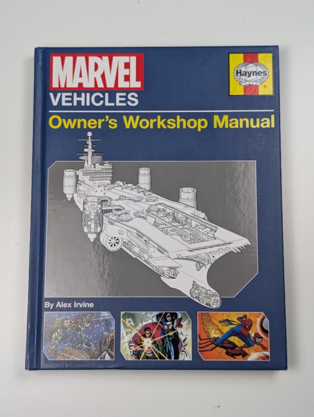 Marvel Vehicles Owners Workshop Manual Hardcover Book Haynes Alex Irvine